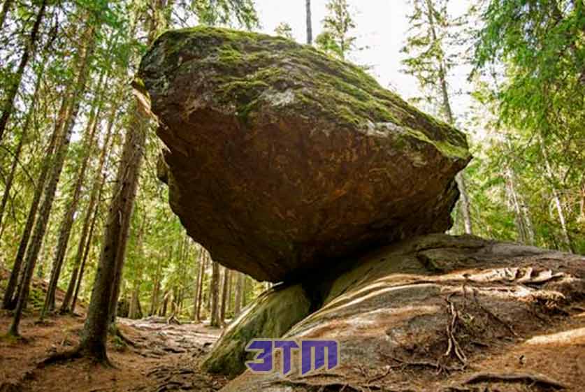 Балансирующий камень Куммакиви и его маловероятное объяснение в финском фольклоре 2 куммакиви