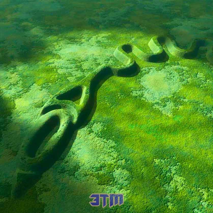 Теория, связывающая культы змеиных курганов, ударные кратеры и высокую науку 1 курган