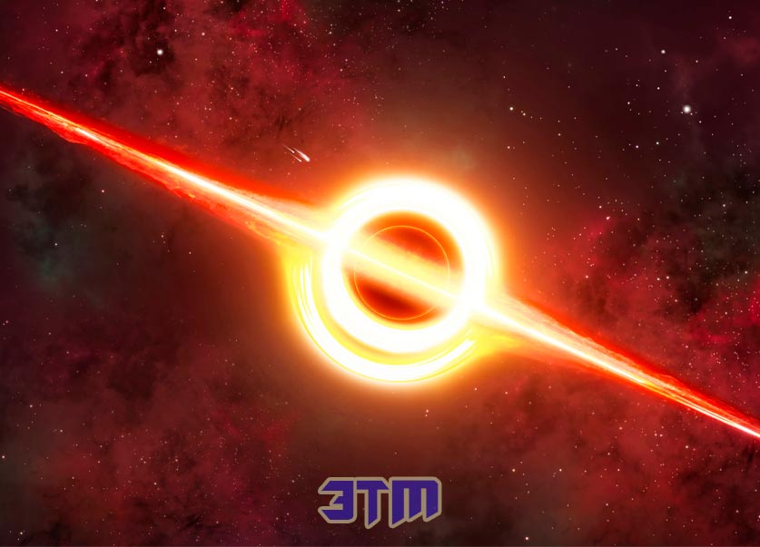 Как выглядит центр черной дыры? 2 черной дыры