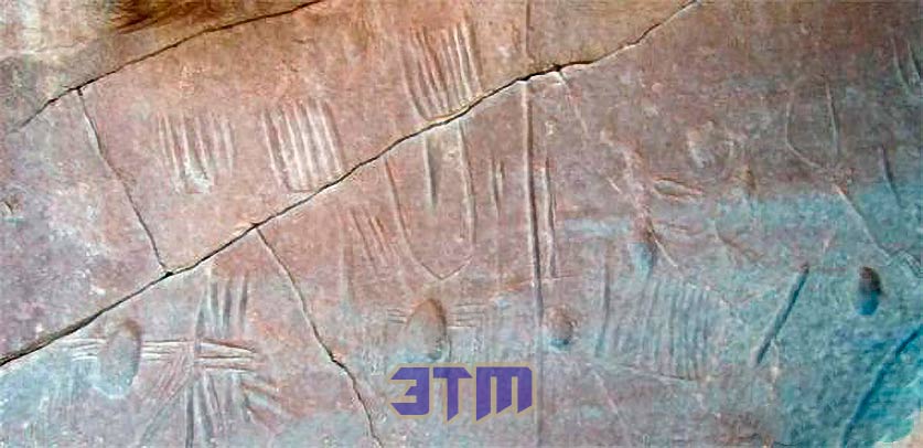 10 загадочных наскальных рисунков древнего мира 4 наскаль
