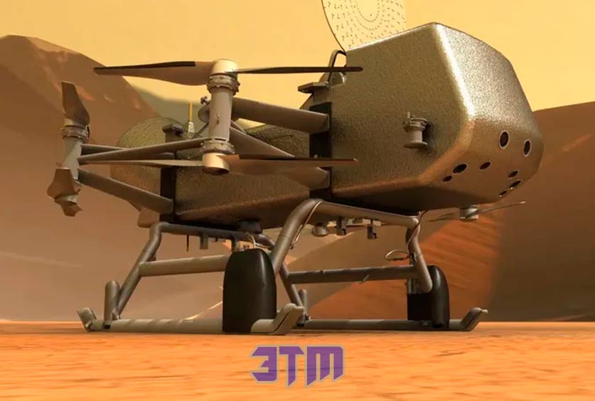 Темные дюны Титана могли образоваться из комет 3 титан