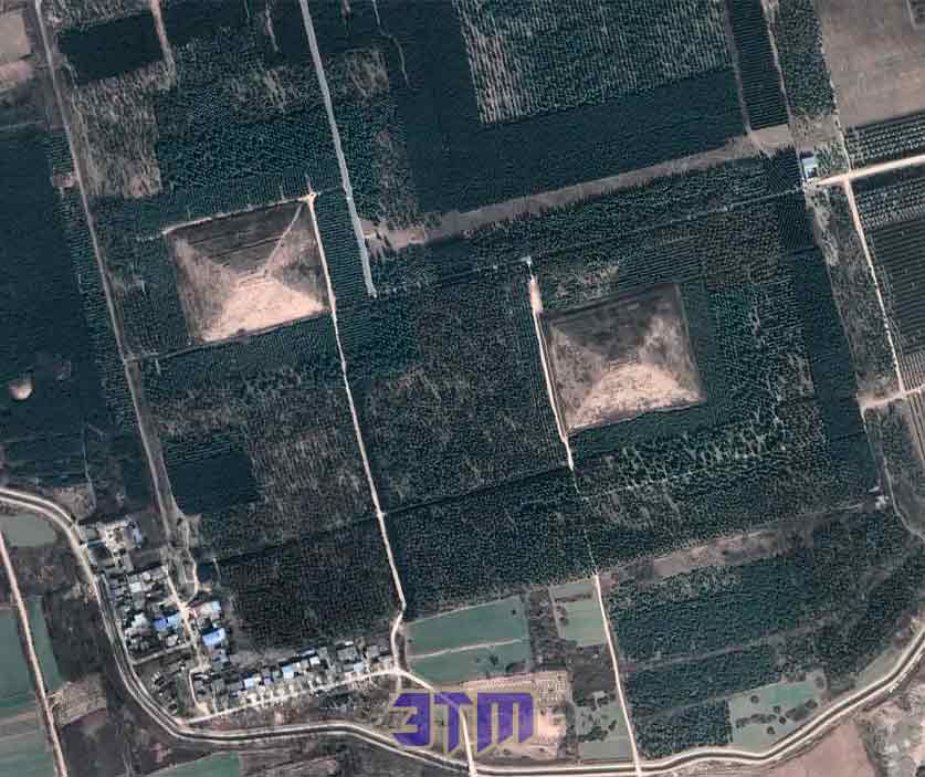 Китайские пирамиды 2 пирамид