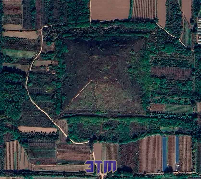Китайские пирамиды 17 пирамид