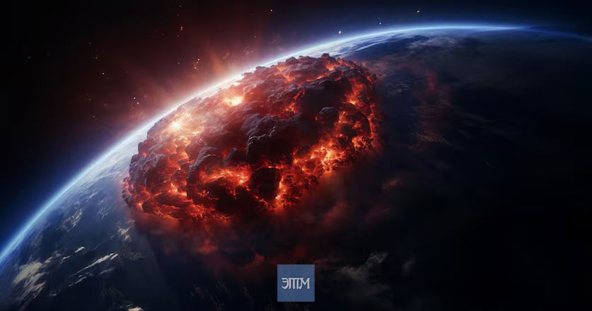 Колоссальный удар метеорита 3 миллиарда лет назад, возможно, дал толчок развитию жизни на Земле 1 метеорит