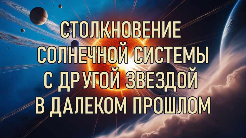 Столкновение Солнечной системы с другой звездой в далеком прошлом 1 звезд
