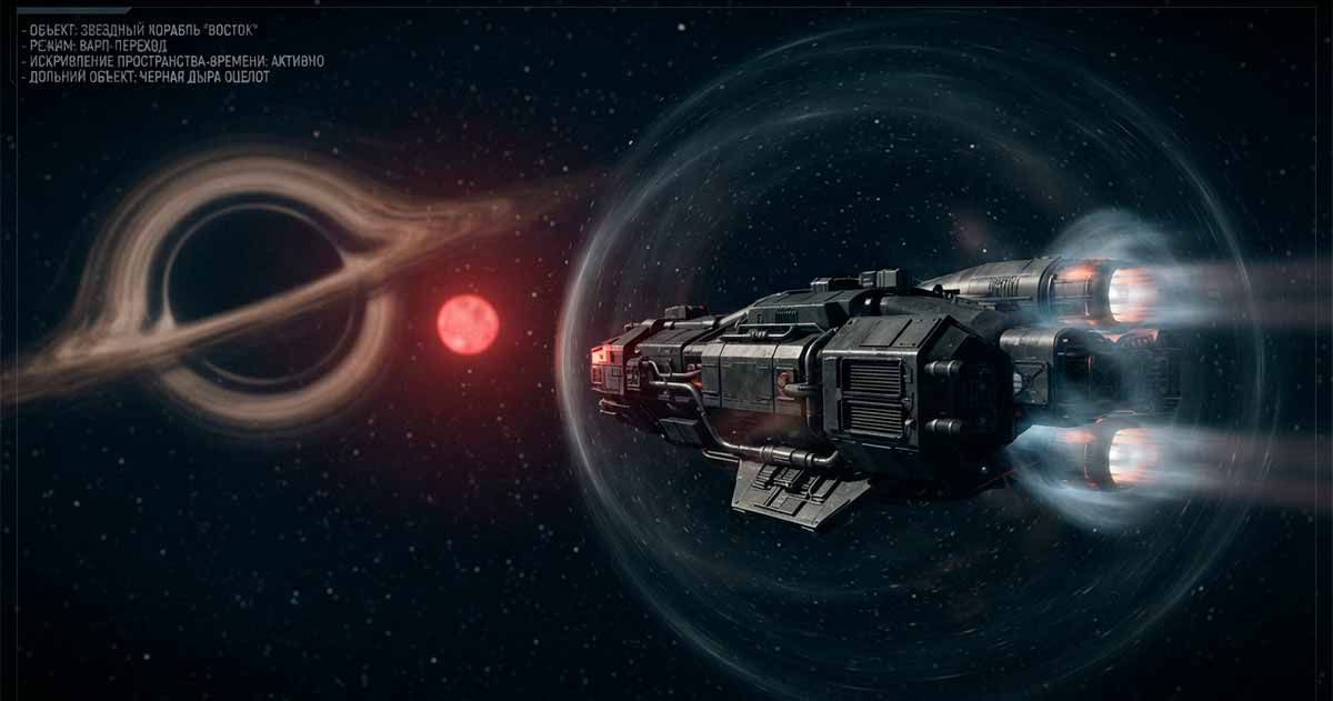 Межзвездные перелеты: варп-двигатели, червоточины и гало-двигатели 1 Межзвездные перелеты и концепция варп-двигателя в космосе