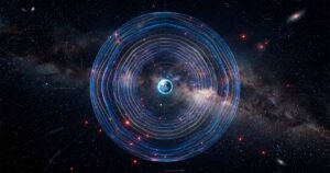 Радиосфера Земли раздулась на световые годы, но Вселенная хранит неловкое молчание 1 Радиопузырь Земли расширяется в глубинах Млечного Пути.