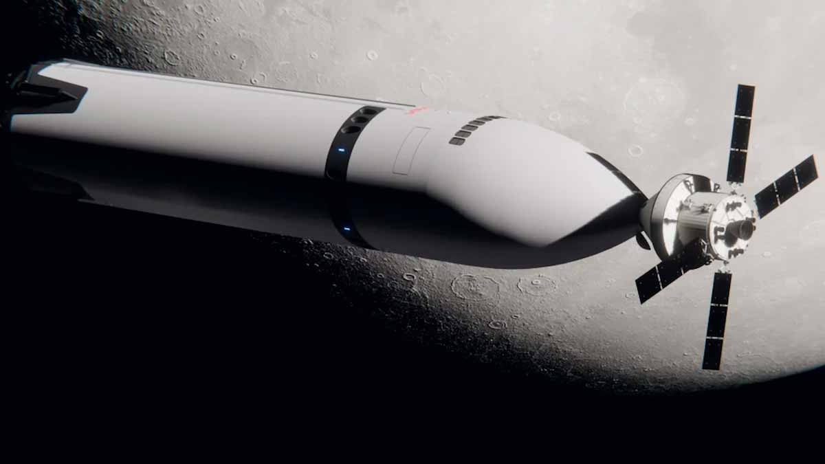 Новый график орбитальной миссии Artemis III 1 Космический корабль Orion на орбите Земли, миссия Artemis III.