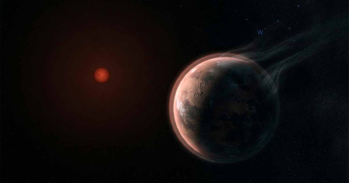 Экзопланета LHS 1140b на орбите красного карлика в поисках внеземной жизни