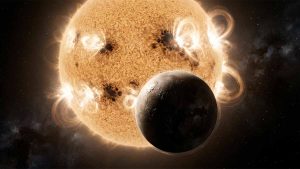 Существуют ли мега-Земли? 1 Иллюзорные мега-Земли, возникающие из-за мощных магнитных бурь и активности родительской звезды.